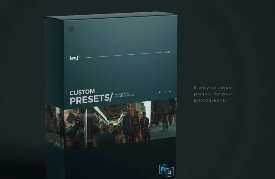 摄影师Benj Villena街头摄影电影自定义LR预设 Custom Presets