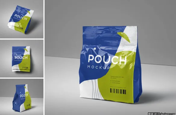 食品袋样机模型