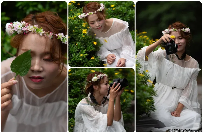 [时尚人像RAW原图]10张花季美少女写真人像摄影RAW原图,人像练习修图RAW素材