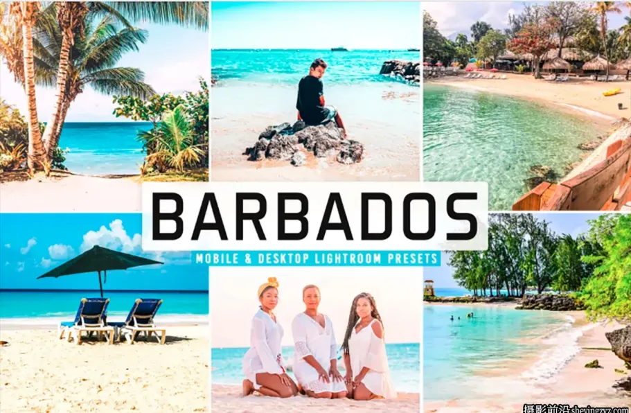 免费lr预设]人文旅拍风光调色LR预设 Barbados Pro Lightroom Pre