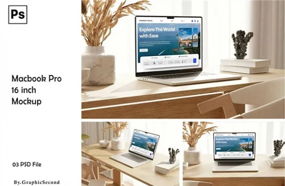 MacbookPro电脑样机,电脑展示样机