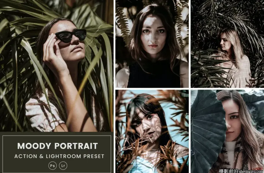 复古电影情绪人像Lightrom 预设 Moody Portrait Lightrom Prese