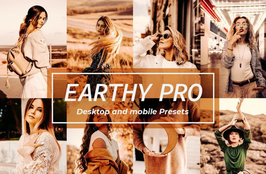 8种质朴电影人像Lr预设及手机lr预设 Earthy  lightroom presets