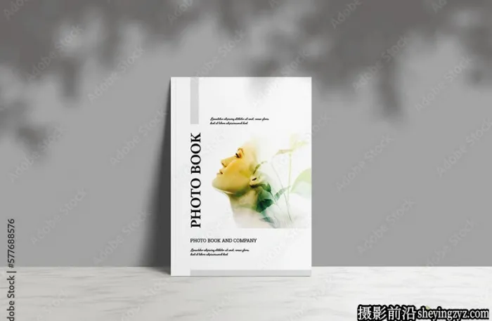 摄影杂志作品集排版InDesign模板
