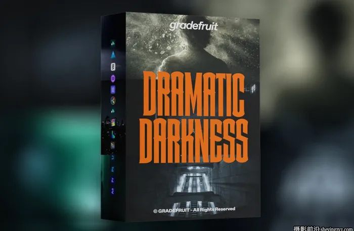 GradeFruit - 15种戏剧性黑暗电影LUT和LR预设Dramatic Darkness LUT