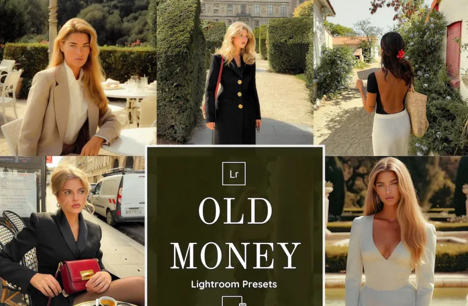 老式电影复古胶片调色Lightroom预设 Old Money Lightroom Presets