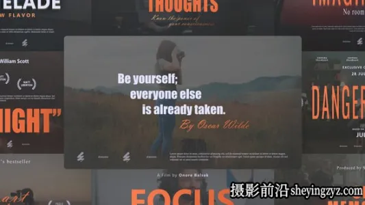 AE免费模版-电影片名标题模版 Dream Cinematic Titles