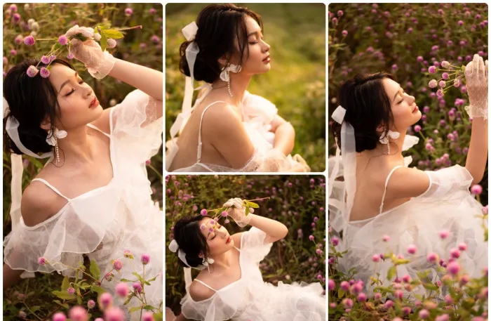 户外美女人像写真摄影RAW格式原片,人像修图练习RAW素材