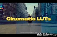 60多种专业电影版LUT调色预设 Cinematic LUTs Pack...