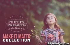唯美欧美哑光人像后期Lightroom预设 Make It Matte Collection