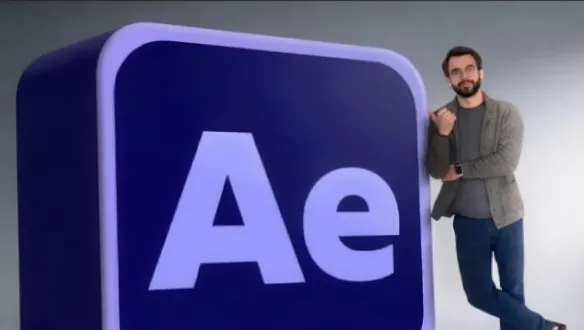 After Effects 2026 图形视觉特效动画初学者到高级教程-中英字幕