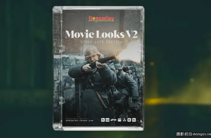 电影胶片模拟仿真LUT预设Dopamine Frame-Movie Looks V2 Video LUT