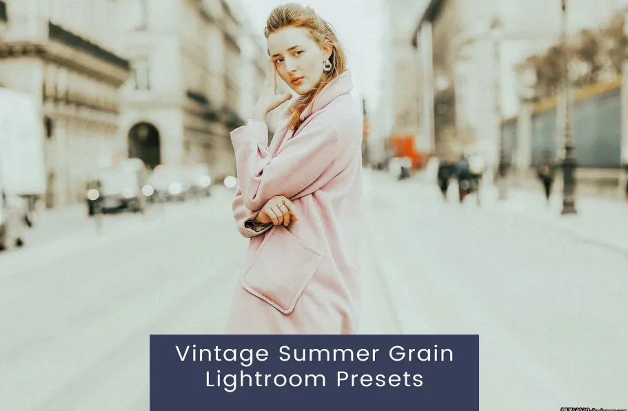 复古胶片人像LR预设ACR调色预设 Vintage Grain Lightroom Preset