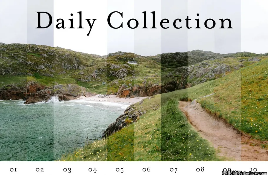 风光摄影师James Popsys日常LR预设包 Daily Collection Presets