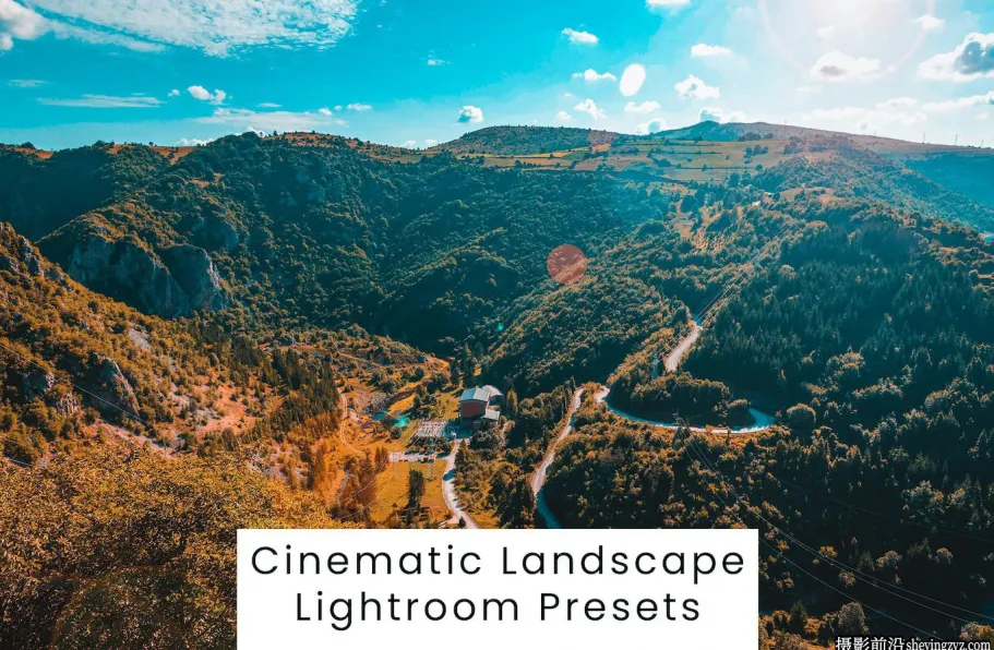 10种免费风光调色lr预设 Cinematic Landscape Lightroom Presets
