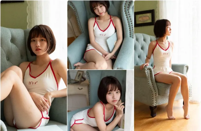 日系私房美少女人像摄影RAW原图练习素材16张