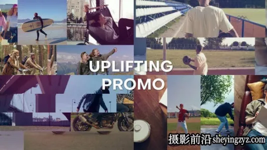 AE模板-现代时尚视频快速展示片头模板 Uplifting Promo