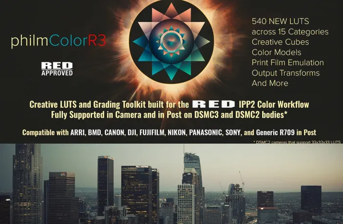 电影大片LUT预设调色包 Phil Holland -PhilmColor R2 +PhilmColor R3
