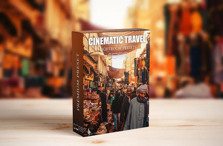 青橙色电影旅行LR预设及手机lr预设 Orange & Teal Travel Presets