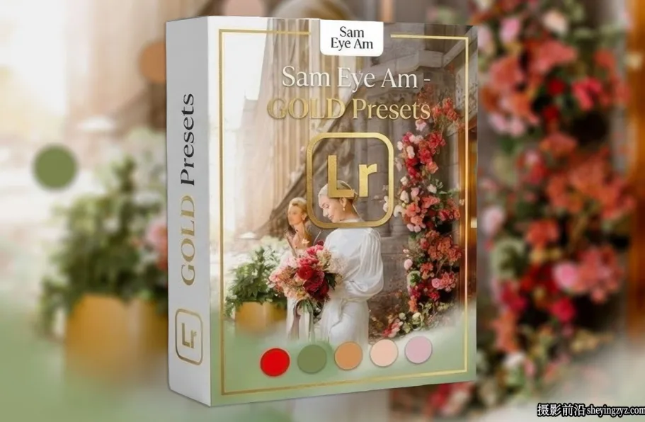 充满活力的暖色婚礼人像调色LR预设 Sam Eye Am - GOLD Presets