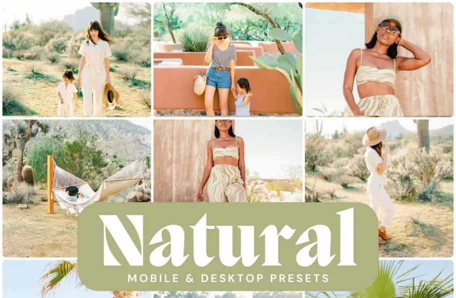 清新通透自然光lr预设 LouMarks-Natural Light Lightroom Presets