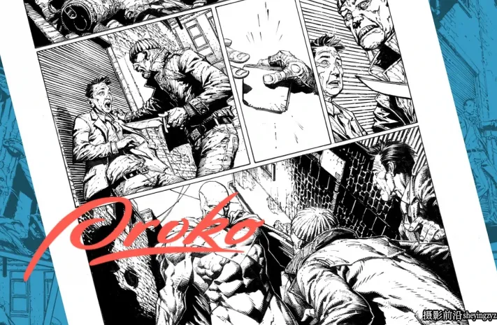 Proko - David Finch 从零开始制作的漫画页面教程-中英字幕