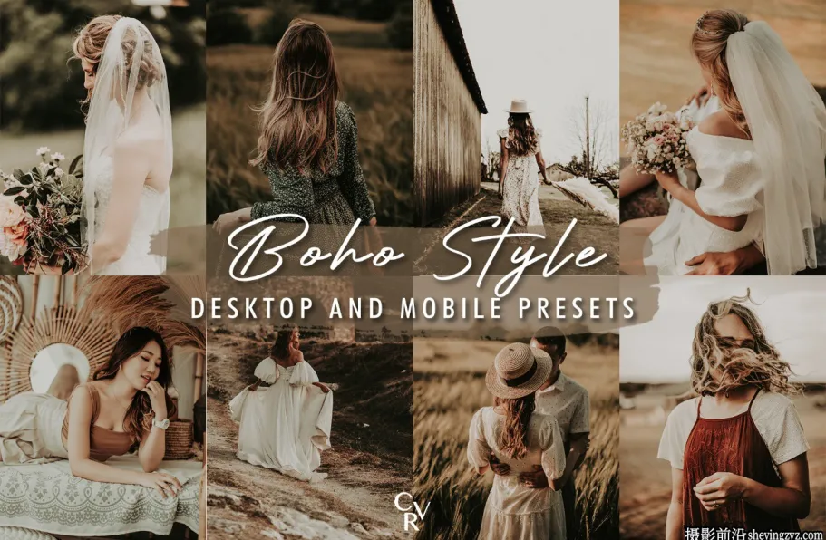 波西米亚LR预设及手机lr预设 Boho Style Lightroom Presets