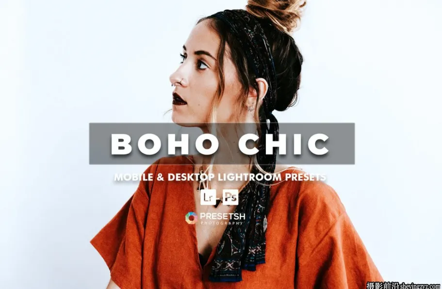 波西米亚复古人像调色LR预设手机lr预设 Boho Lightroom Presets