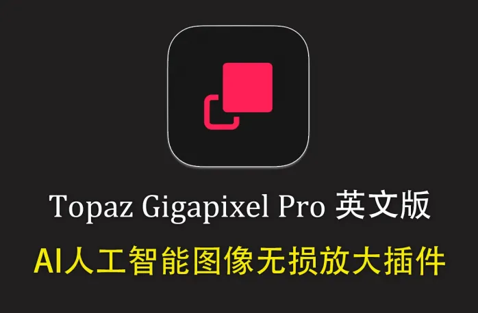 Topaz Gigapixel for mac v1.3.1英文版-AI图像无损放大软件