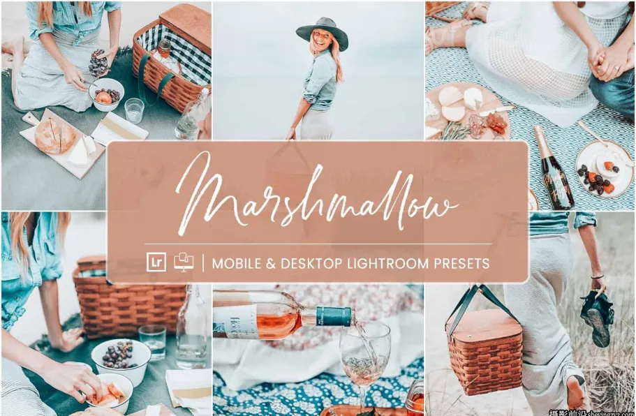 棉花糖清新INS网红人像Lightroom预设 NesPresets – Marshmallow