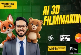 面向初学者的 AI 3D电影制作指南 - 附赠免费工具-中英字幕