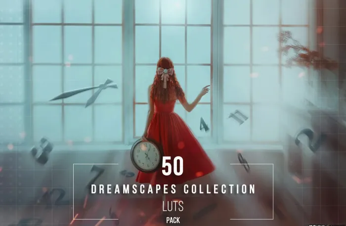 50种梦幻电影大片调色LUT预设 支持AE/PR/FCPX/达芬奇/PS