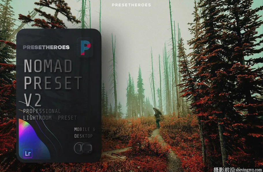 免费LR预设人像电影风光调色LR预设 N0MAD LIGHTROOM PRESETS V2
