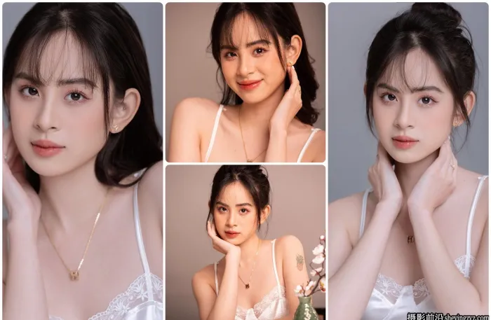 棚拍美女写真人像摄影RAW格式原图,后期修图练习RAW素材