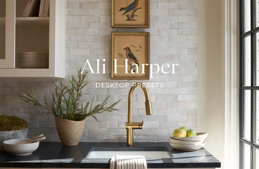 精致的室内摄影LR预设 Refinedco - REFINED x Ali Harper Presets