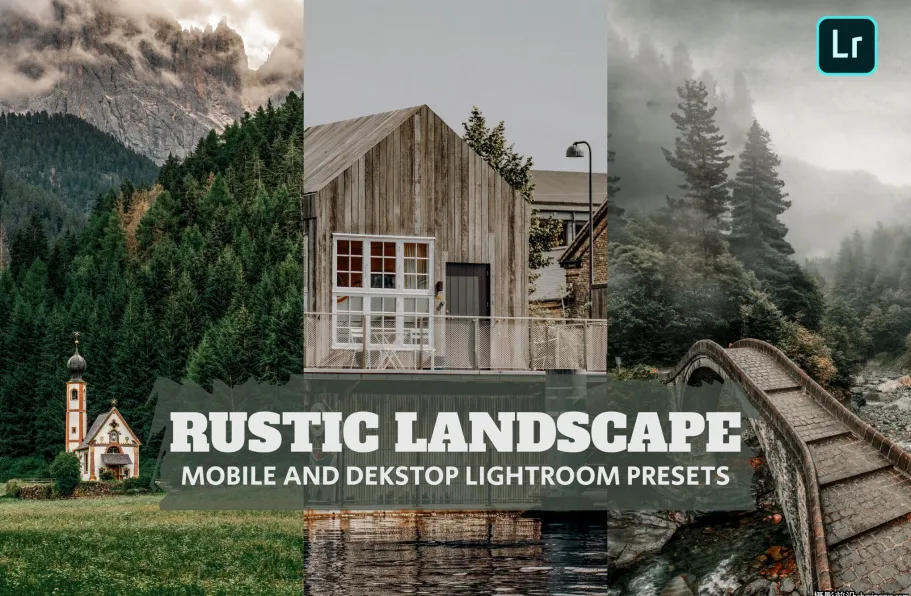 电影风光调色lr预设及手机版lr预设 Landscape Lightroom Presets