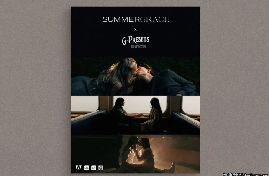 电影婚礼人像lr调色预设 G-Presets - Summer Grace Presets