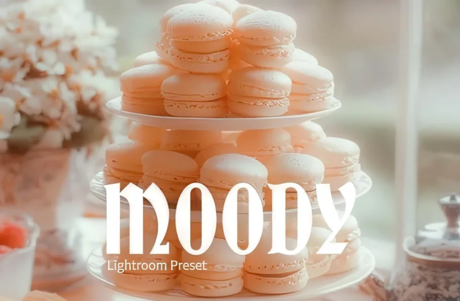 氛围感十足的情绪梦幻人像LR预设Moody-DramaticLightroom Presets