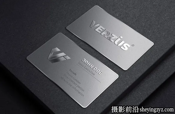 金属名片样机,卡片样机,名片样机