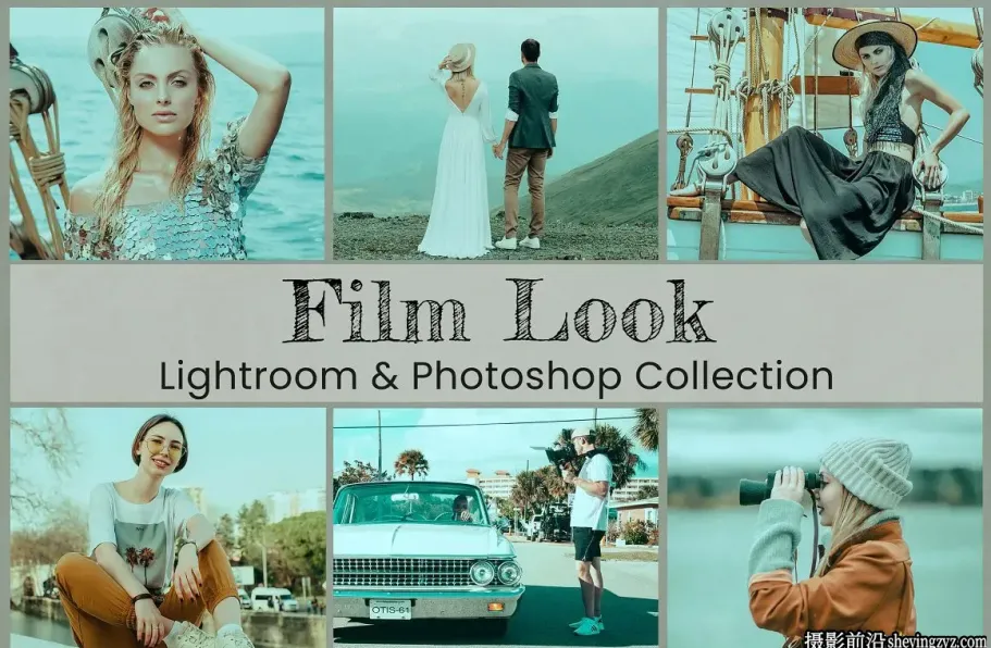 青橙蓝调电影色彩LR预设及LUT预设Film Look Lightroom Presets LUTs
