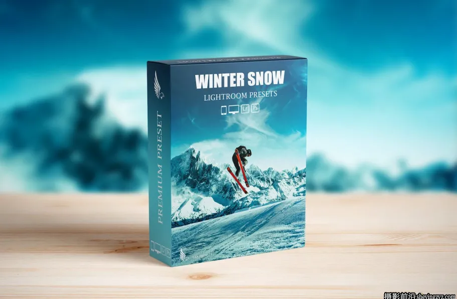 冷色调冬季冰雪风光LR预设 Snow Winter Lightroom Presets