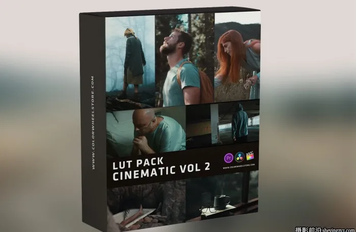 Colorwheelstore - 电影调色LUT预设第二卷 Cinematic Pack Vol 2