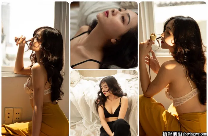 情绪私房美女人像摄影RAW原图练习素材8张