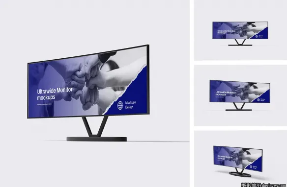 超宽显示器样机模型