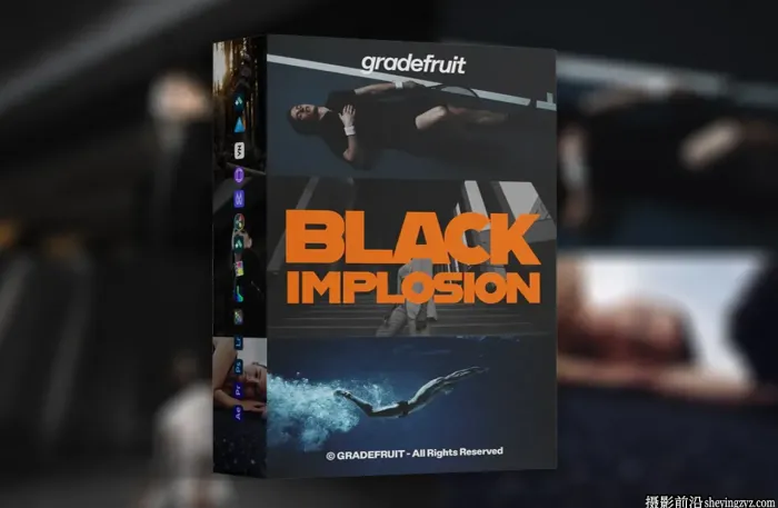黑暗情绪电影仿真LUT调色预设 GradeFruit - Black Implosion LUTs