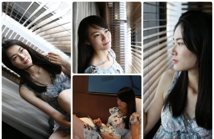 花裙美女人像摄影RAW原图,调色练习RAW素材19张