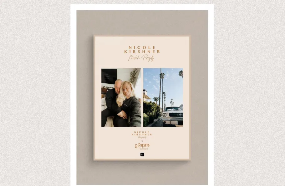手机电影胶片LR预设 G-Presets - Nicole Kirshner Mobile Presets