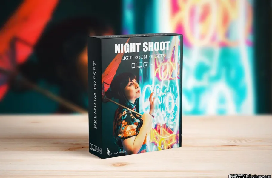 10种港风电影夜景人像Lr预设 Night Presets for Lightroom Presets