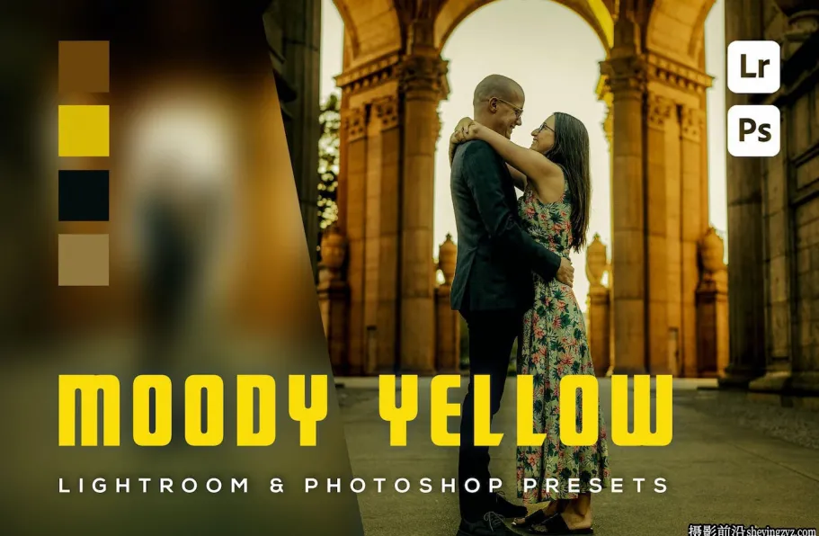 好莱坞情绪电lr预设及手机预设 Moody Yellow Lightroom Presets