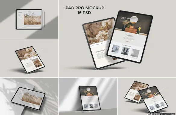 iPadPro样机,ipad产品样机模型